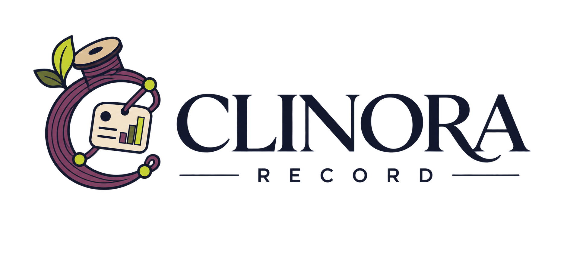 CLINORA RECORD 브랜드 마크